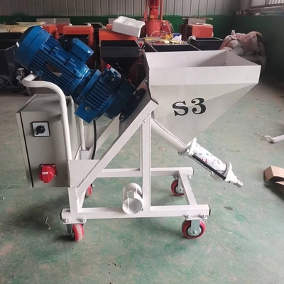 50L 호퍼 용량 400W 정밀 및 마무리을위한 자동 벽 플라스팅 기계