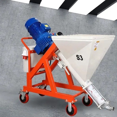 50L 호퍼 용량 400W 정밀 및 마무리을위한 자동 벽 플라스팅 기계