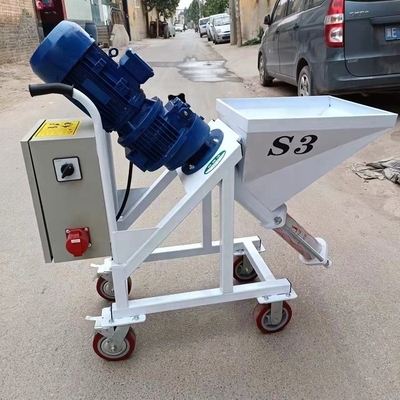 50L 호퍼 용량 400W 정밀 및 마무리을위한 자동 벽 플라스팅 기계
