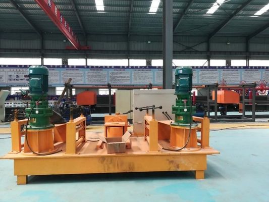 1650KG WGJ-250 전기 수압 CNC 콜드 롤 형성 스틸 H 빔 굽기 기계
