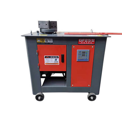 소용량 스티어럽 굽기 기계 완전 자동 Cnc 25mm 철강 막대 허프 굽기