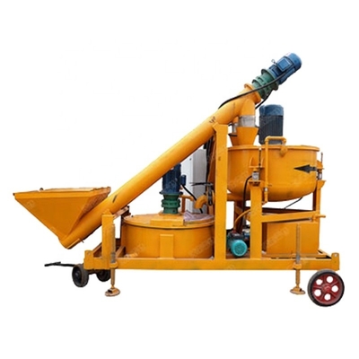 플래스터링 구합 플래스터 파우더 기계 디젤 모바일 콘크리트 펌프 트럭 믹서 2500 kg