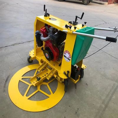 도로 라운드 매너홀 커버 절단 기계 170kg 콘크리트 베일 웰 커버 절단