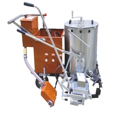 1200*850*1000mm 크기와 1-2mm 라인 두께의 열 플라스틱 도로 페인트 기계