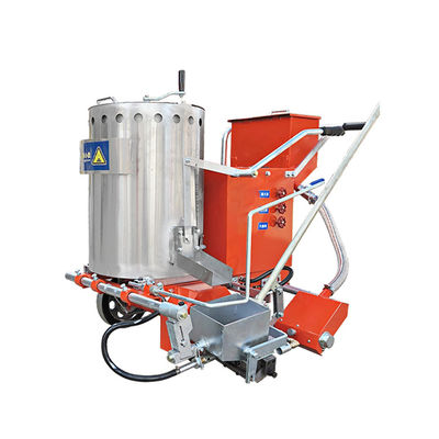 1200*850*1000mm 크기와 1-2mm 라인 두께의 열 플라스틱 도로 페인트 기계