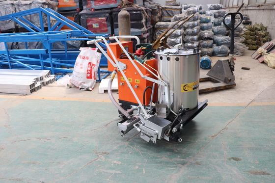 1200*850*1000mm 크기와 1-2mm 라인 두께의 열 플라스틱 도로 페인트 기계