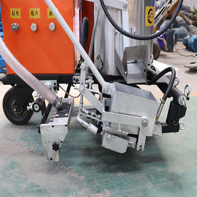 교통 라인 주차 라인 굽은 핫 메일트 도로 표시 기계 간단한 조작