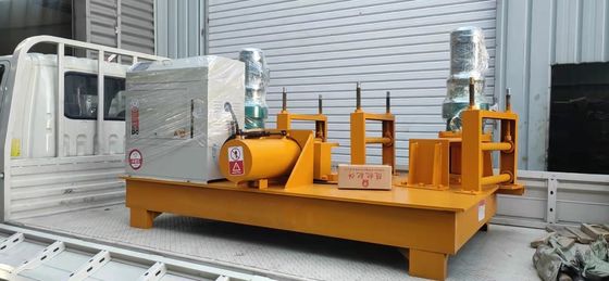 터널 건설에서 탄소 강철 파이프의 냉강 구부러기용 롤러 굽기 기계