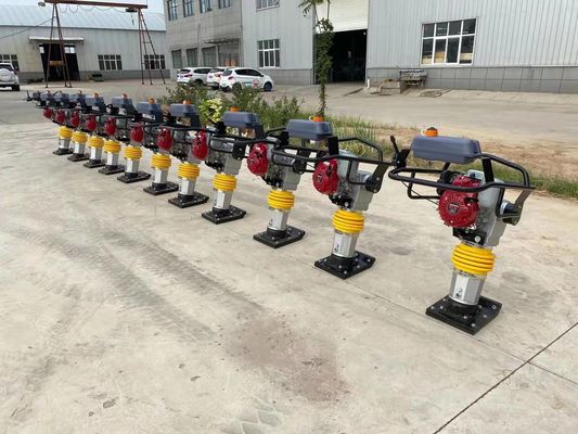 인프라 개발용 가솔린 고주파 진동 충격 압축기