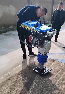 45-75mm 점프 높이 HCD100를 위한 고주파 내부 가솔린 평면판 램머