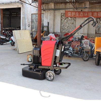 핸드 푸시 콘크리트 밀더 설명서 쉬운 조작 닦기 패드 바닥 밀더 머신