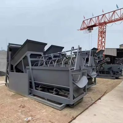 이동 스크리닝 플랜트 모래와 돌 분리를 위한 고 용량 회전 드럼 스크린