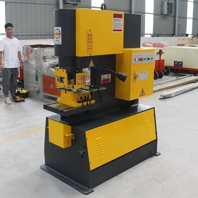 90kN 명목 힘 Q35Y-180T 수압 프로필 철강 절단 기계 380V 전압