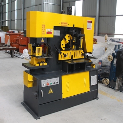 90kN 명목 힘 Q35Y-180T 수압 프로필 철강 절단 기계 380V 전압