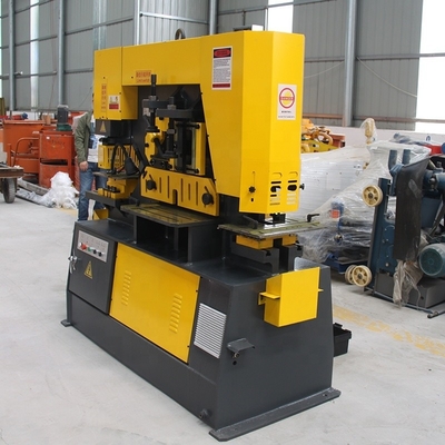 90kN 명목 힘 Q35Y-180T 수압 프로필 철강 절단 기계 380V 전압