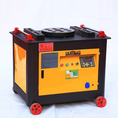 4kw 모터 파워 건설 현장 필요에 대한 CNC 터빈 스틸 바 굽기 기계