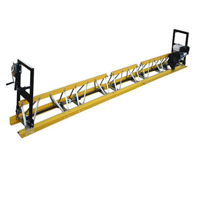 800N 진동 힘 수동 원격 제어 콘크리트 프레임 유형 도로 포장용 스크리드