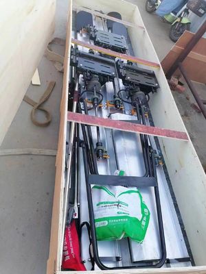 1.2kw 시멘트 푸시-트랙 매끄러운 바닥 진동 릴러 사용자 지정 수압 펌프