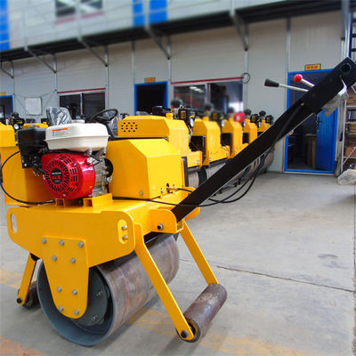 1 톤 가벼운 압축 장비 작은 도로 건설을 위한 이중 드럼 도로 롤러