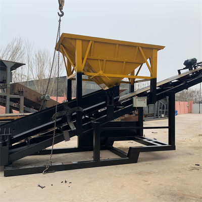 11m*2.2m*3.7m 크기 토양 검열 및 모래 분쇄기용 돌 검열 장비