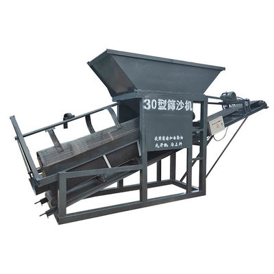 모바일 스크리닝 플랜트 1800KG 용량의 모래와 비석 분리기