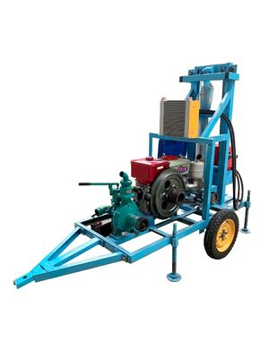 CE 인증 트럭에 장착 된 건설 재료 상점에서의 구멍을 내기 위한 물 우물 드릴 리그