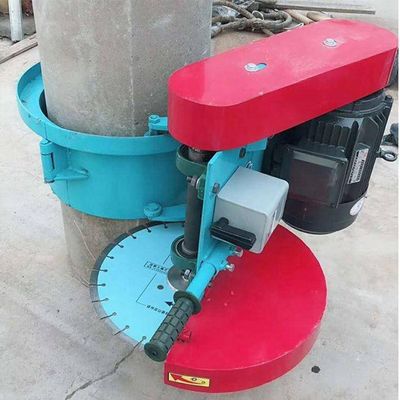 전기 전력 공급원 2890r/min 회전 속도와 함께 길 톱 힐 보호레일 절단 기계