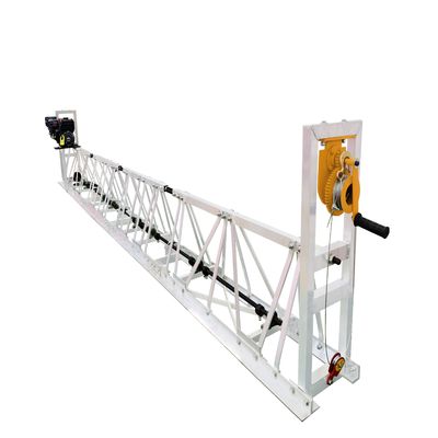 168KG 무게 알루미늄 레이저 콘크리트 진동 스크리드 기계 부드러운 도로 포장