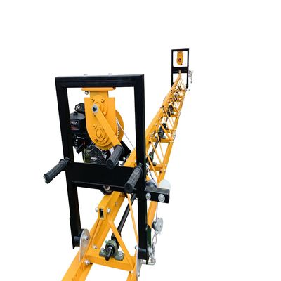 168KG 무게 알루미늄 레이저 콘크리트 진동 스크리드 기계 부드러운 도로 포장