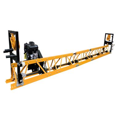 168KG 무게 알루미늄 레이저 콘크리트 진동 스크리드 기계 부드러운 도로 포장