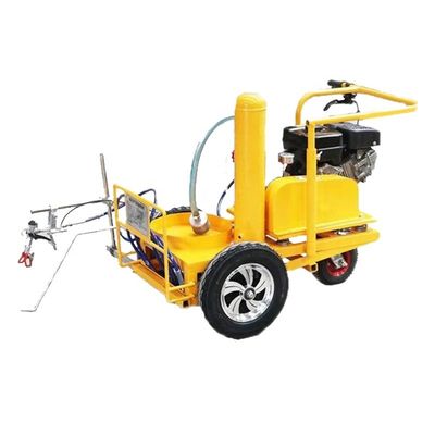 도로 표기 냉정 스프레이 스크립팅 기계 자동 수동 밀어 및 단일 / 이중 총