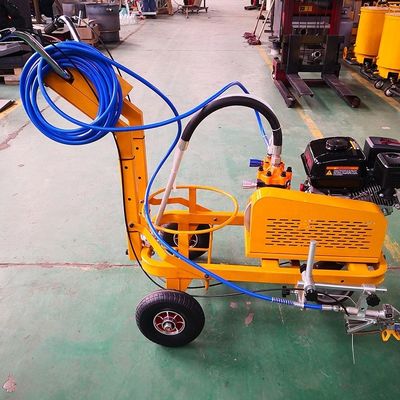 도로 표기 냉정 스프레이 스크립팅 기계 자동 수동 밀어 및 단일 / 이중 총