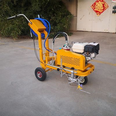 도로 표기 냉정 스프레이 스크립팅 기계 자동 수동 밀어 및 단일 / 이중 총