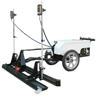 350mm 최대. 포장 두께 시멘트 바닥 평준화 프로젝트에 네 바퀴 레이저 스크리드