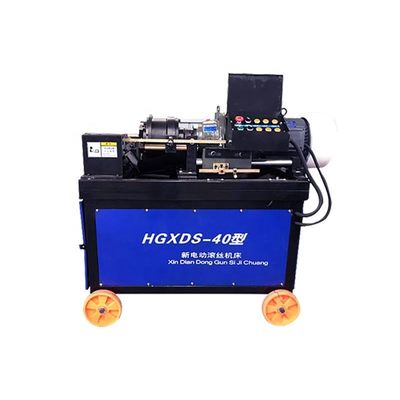 4.0KW 레버 스레드 롤링 머신 러시아 연방 시장 고객 필수품