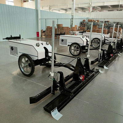 평면 머리 독립 서스펜션 시스템 콘크리트 레이저 스크리드 기계 뒤에 걸어