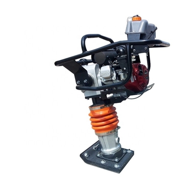 도로 건설 5.5hp 동적 휴대용 압축기 Honda Loncin 엔진과 함께 땅 램머