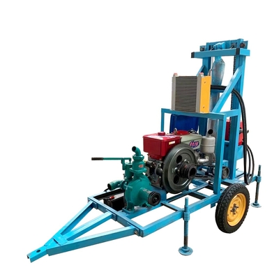 필리핀에서 35hp 150m 삼륜구동 물 우물 파기 기계 이동성 및 효율성