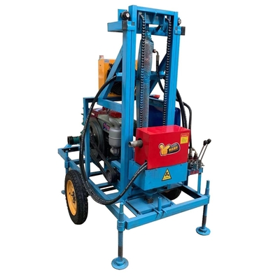 필리핀에서 35hp 150m 삼륜구동 물 우물 파기 기계 이동성 및 효율성