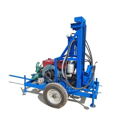 필리핀에서 35hp 150m 삼륜구동 물 우물 파기 기계 이동성 및 효율성