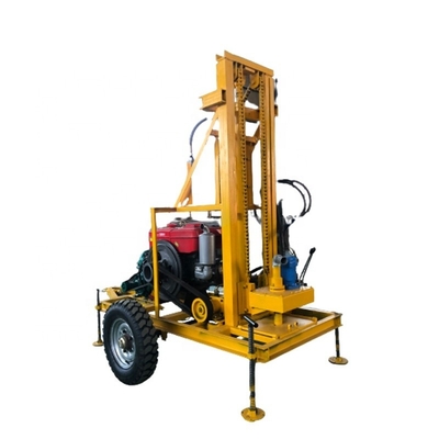 필리핀에서 35hp 150m 삼륜구동 물 우물 파기 기계 이동성 및 효율성